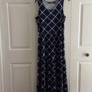 Sleeveless Summer Dress from Lands End Size L